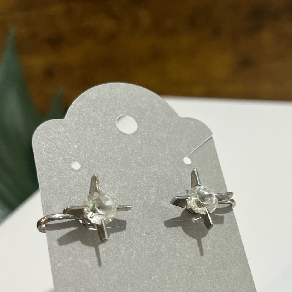 VINTAGE SCREW/CLIP-ON EARRINGS - Picture 6 of 8